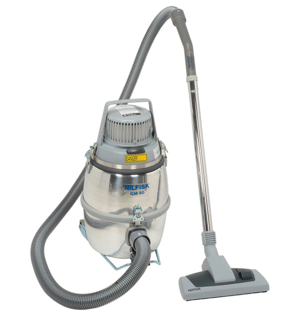 Nilfisk GM80 HEPA Vacuum - 3 - 1/4 Gallon Cap