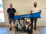 SkyVac Customers standing in front of their SkyVac Interceptor