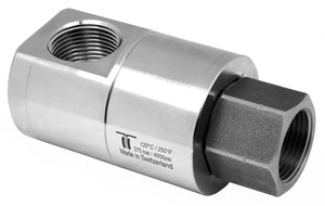 Mosmatic rotary unions DGE swivel 90 degrees G1 3/4"NPTF G2 3/4"NPTF NW 3/4in 34.884