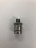 Mosmatic Quick Connect Coupler 1/4" NPTM D12 Stainless Steel 70.016