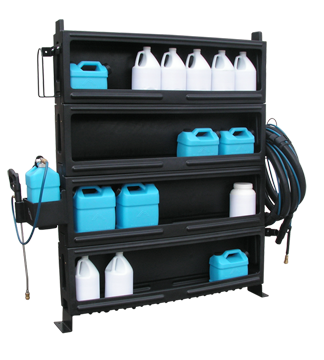 A500 Stackable Van Shelving System (Set of 4 Shelves)